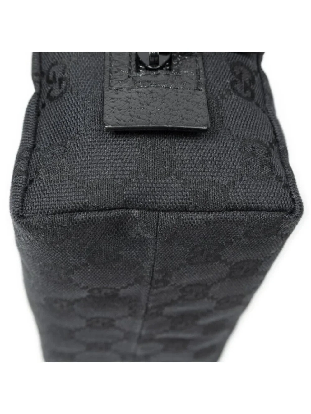 Gucci Makeup Pouch Black GG Canvas